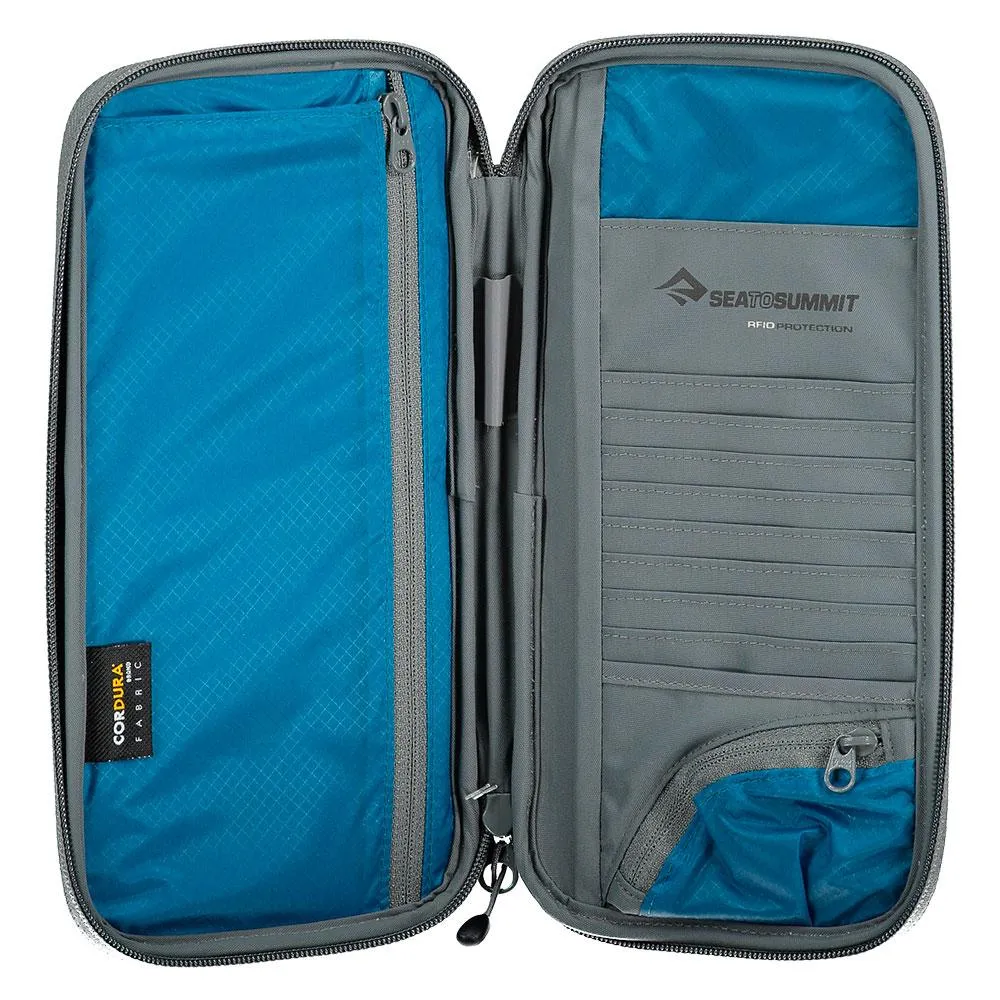 Sea to summit Travel Wallet RFID Large Blu, Trekkinn