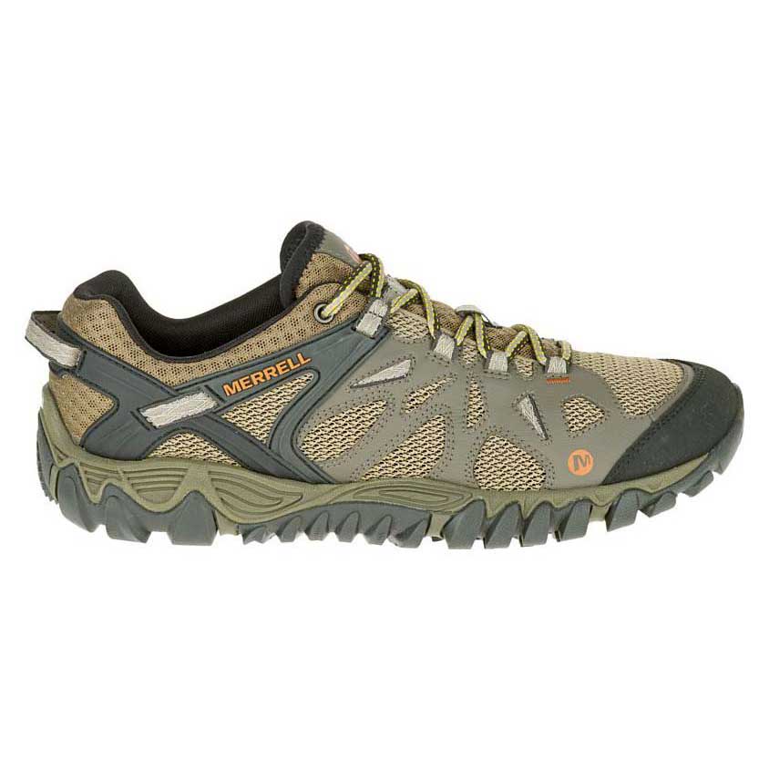Merrell Mens All Out Blaze 2 GORE-TEX Walking Shoes Brown Sports Trainers 
