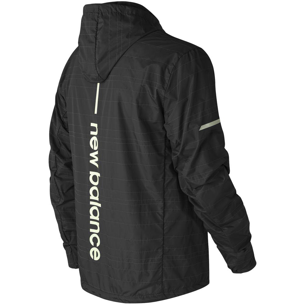 new balance reflective packable jacket