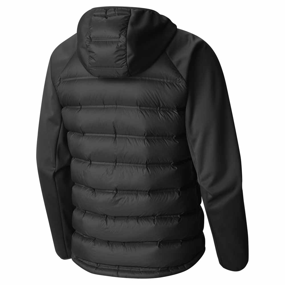 men's ramble down hybrid hooded jacket