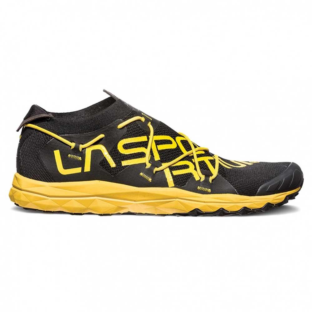Yellow 36O999100VK La Sportiva VK Men's Trail Running Shoes Sneakers Black