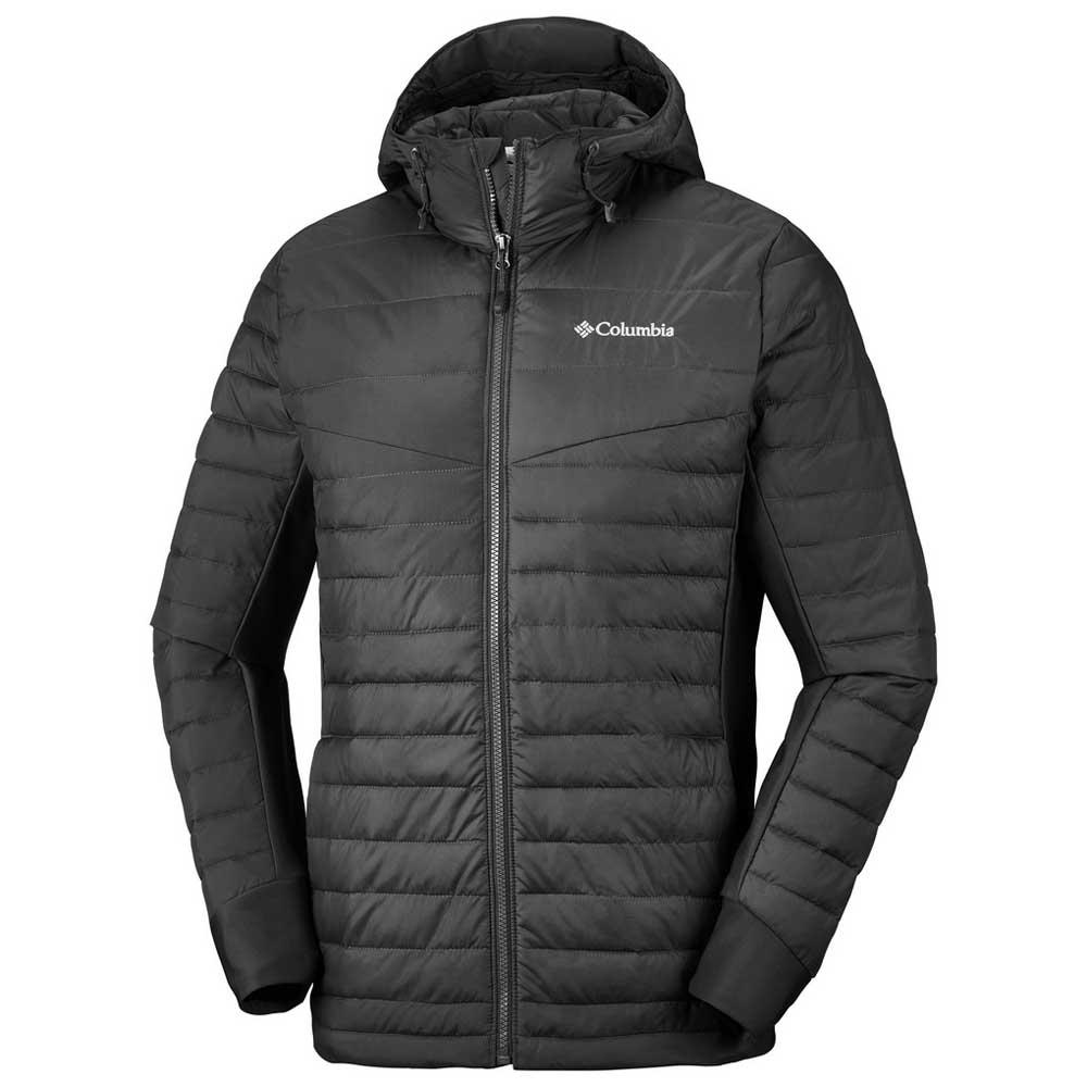 columbia powder pillow hybrid hooded jacket