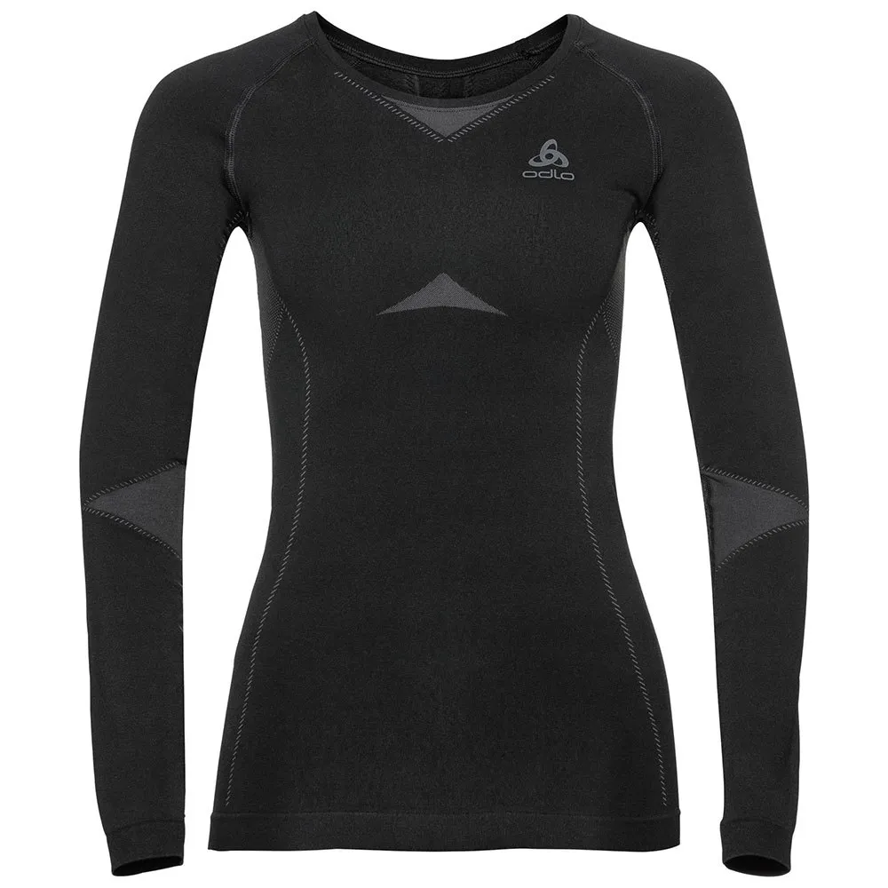 Odlo Performance Evolution Warm Long Sleeve Base Layer Black, Trekkinn