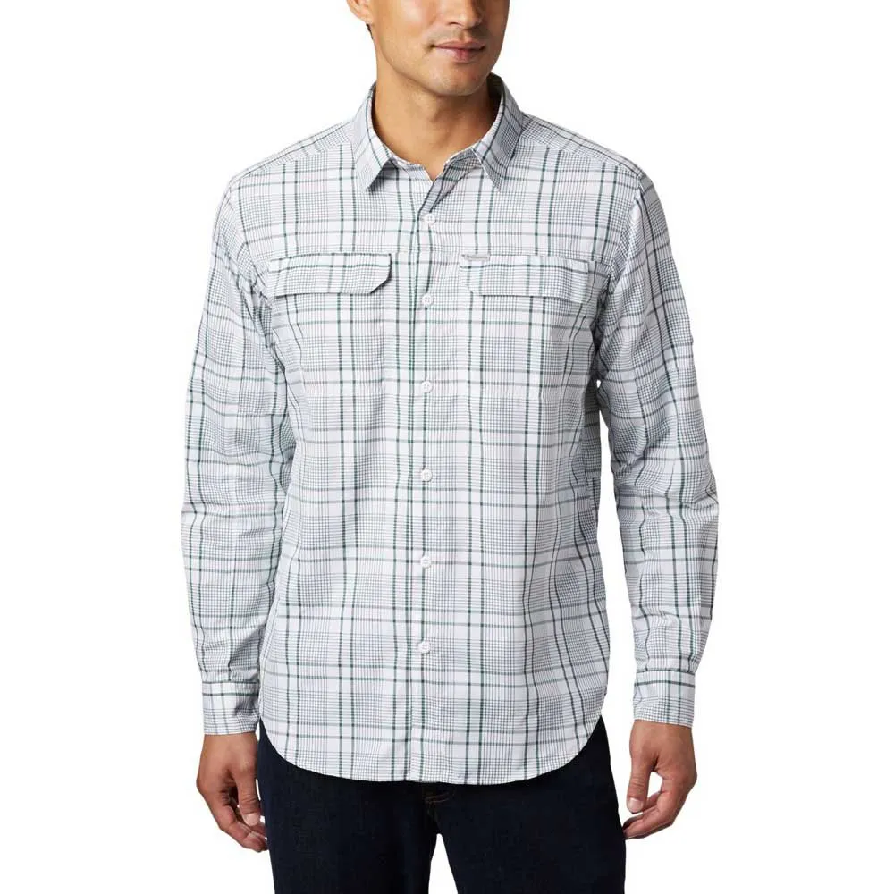 Columbia Silver Ridge 2.0 Plaid Long Sleeve Shirt Blå, Trekkinn