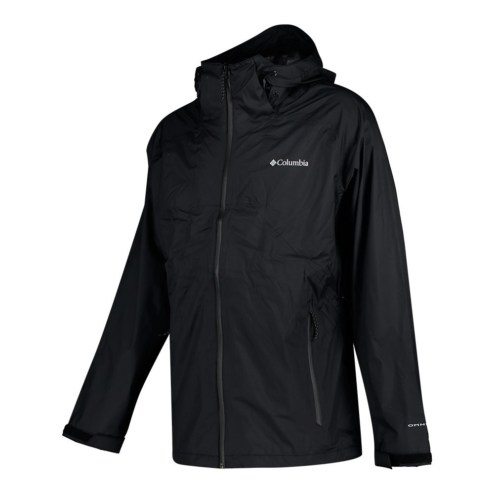 Columbia Rain Scape Jacket Black buy and offers on Trekkinn