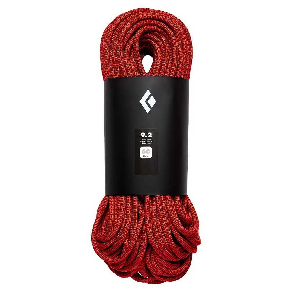 Black diamond 9.2 mm Rope オレンジ, Trekkinn