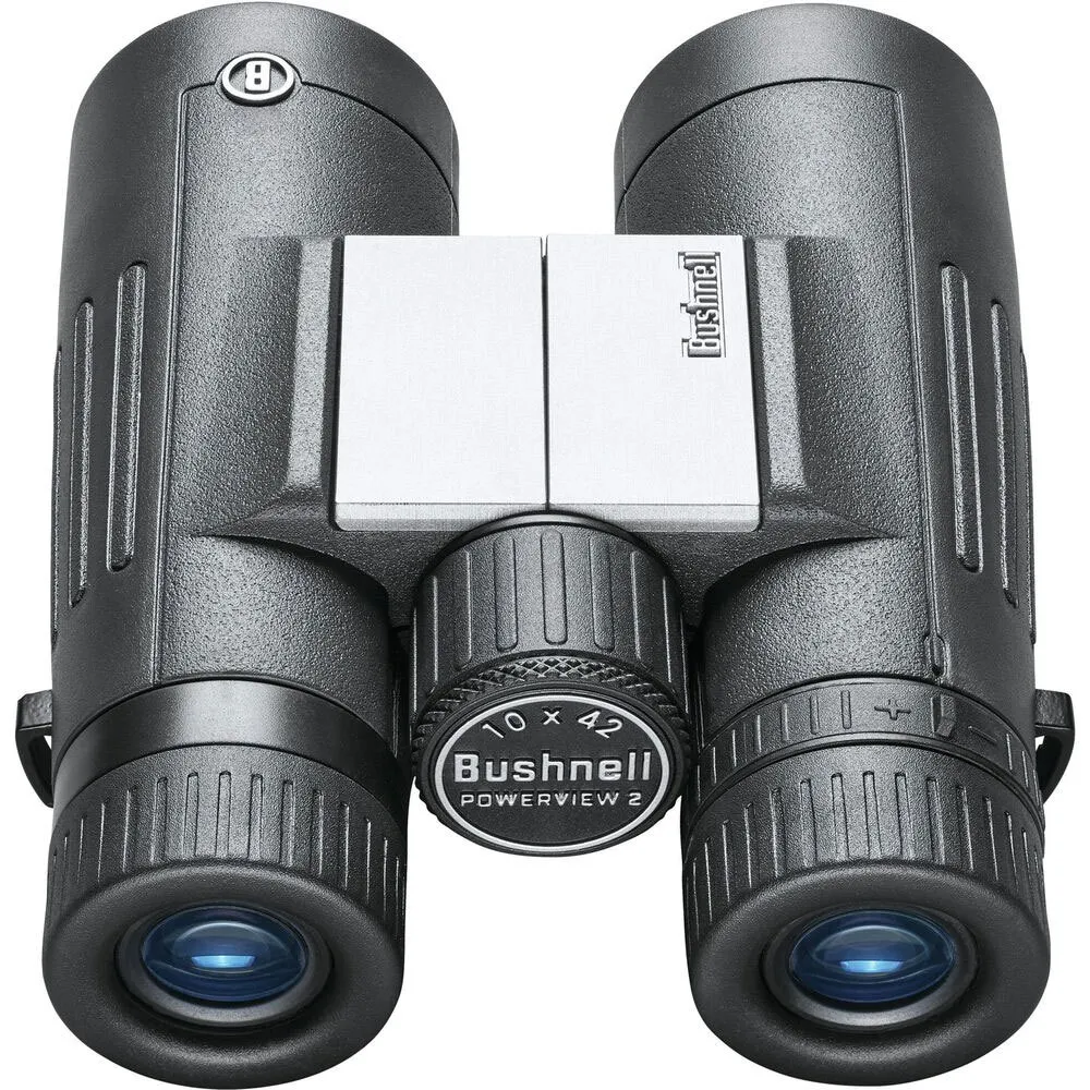 Bushnell PowerView 2.0 10x42 MC Binoculars Black, Trekkinn