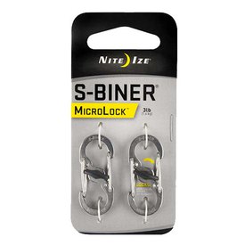 Nite ize Llavero Acero S Biner Microlock