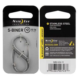 Nite ize Porte-clés Metal S Biner 2