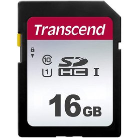 Transcend Tarjeta Memoria 300S SD Class 10 16GB