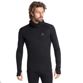 Odlo Active Warm Eco Long Sleeve Base Layer With Facemask