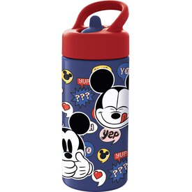 Safta Mickey Mouse Happy Smiles 410ml Water Bottle