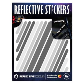 Reflective berlin Shapes Universal Reflective Stickers