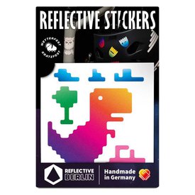 Reflective berlin T-Rex Reflective Stickers