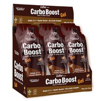 Victory endurance Carbo Boost 76g Coffee Energy Gels Box 18 Units