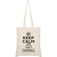 kruskis-keep-calm-and-go-skiing-tote-zak