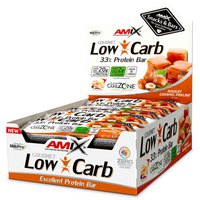 amix-low-carb-33-60g-protein-bars-box-nougat-caramel-15-units