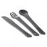 Lifeventure Ellipse Knife. Fork & Spoon Set