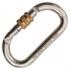 Kong Italy Mousqueton Oval Steel Classic Long Thread