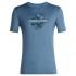 Icebreaker Tech Lite Crewe Alpine Crest Short Sleeve T-Shirt