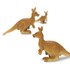 Safari ltd Kangaroos With Babies Good Luck Minis Figure