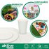 Aktive Recyclable Disposable Tableware 120 Pieces