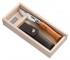 Opinel Wooden Gift Box Nº8+Sheath Taschenmesser